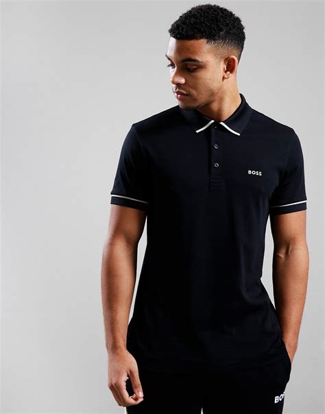 The Unparalleled Appeal of Boss Polo Shirts in Black