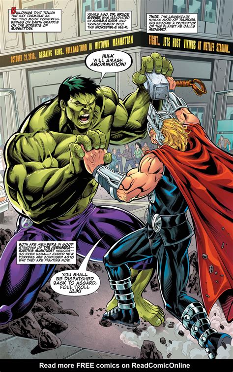 The Unstoppable Hulk vs The Mighty Thor