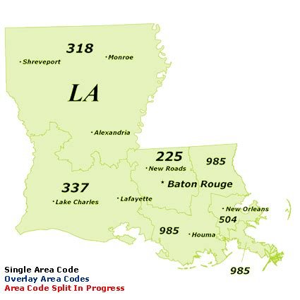 The Unveiling: Area Code 71 Belongs to Louisiana