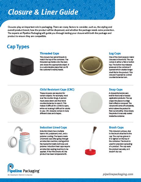 The Unveiling of Cap Liners: A Comprehensive Guide to Enhanced Packaging