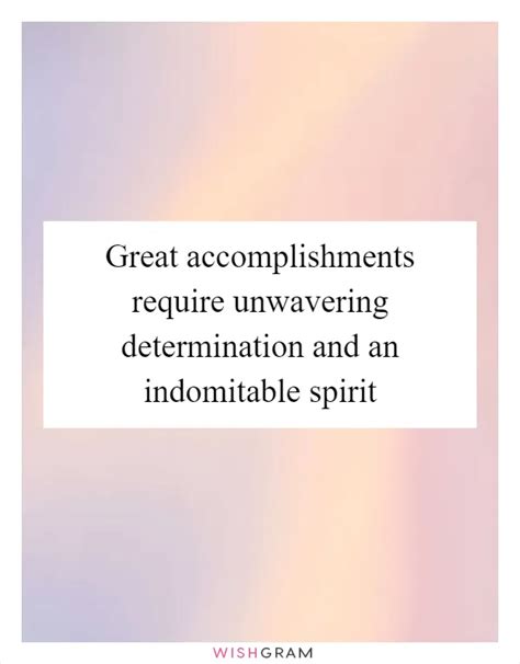 The Unwavering Spirit of Determination