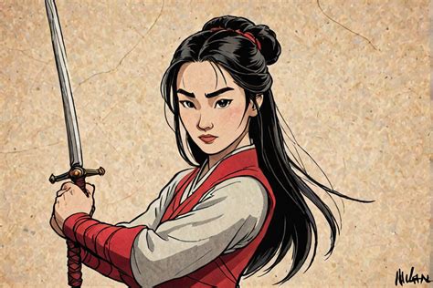 The Unwavering Spirit of Mulan: Wielding the Sword of Courage and Determination