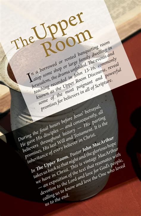 The Upper Room Jesus Parting Promises for Troubled Hearts Epub