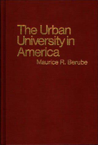 The Urban University in America PDF