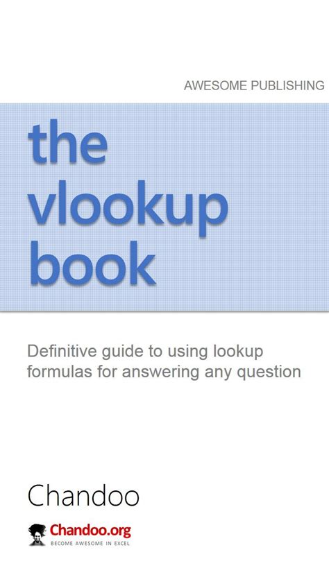 The VLOOKUP Book Definitive guide to Microsoft Excel lookup formulas PDF