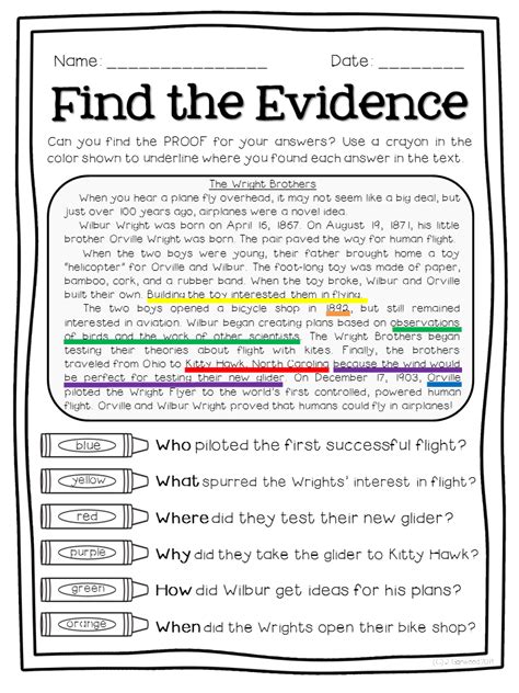 The Value Of Evidence Worksheet Answers Doc