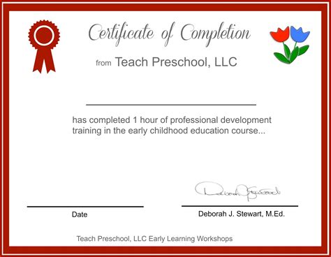 The Value of Early Childhood Education Certification