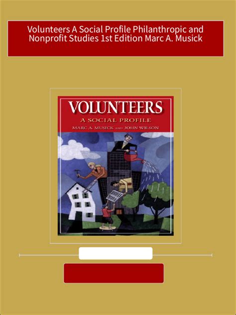 The Values of Volunteering 1st Edition Epub