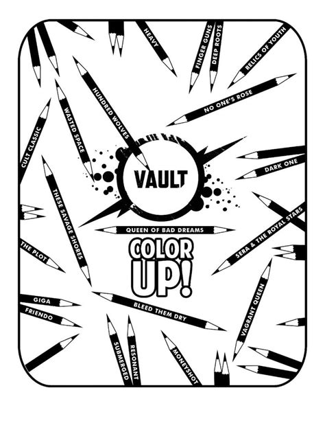 The Vault Coloring Book