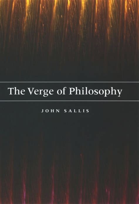 The Verge of Philosophy Epub