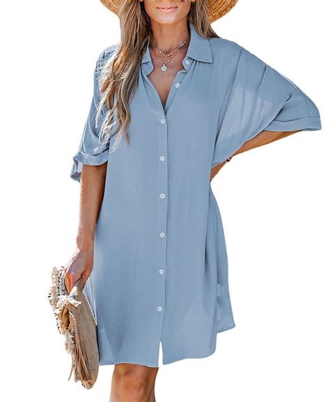 The Versatile Button-Up T-Shirt Dress