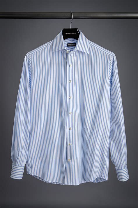 The Versatile Striped Blue Dress Shirt: A Timeless Wardrobe Essential