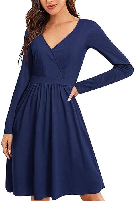 The Versatility of a Navy Long Sleeve Dress