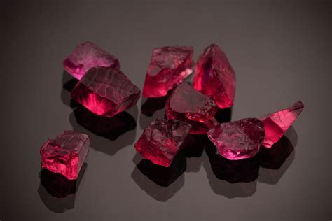 The Vibrant Spectrum of Red Crystals