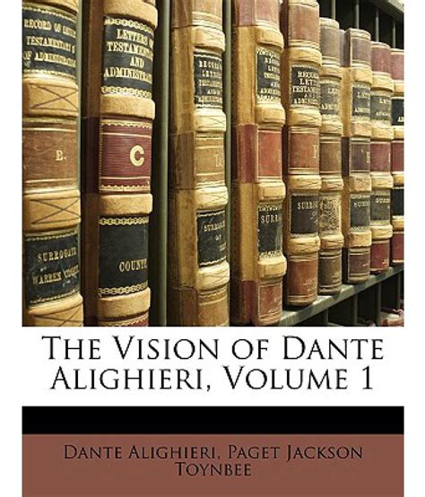 The Vision of Dante Alighieri Volume 1 Epub