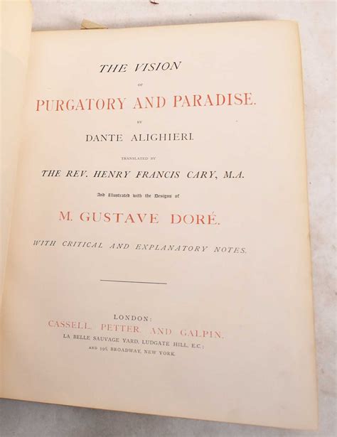 The Vision of Purgatory and Paradise Kindle Editon