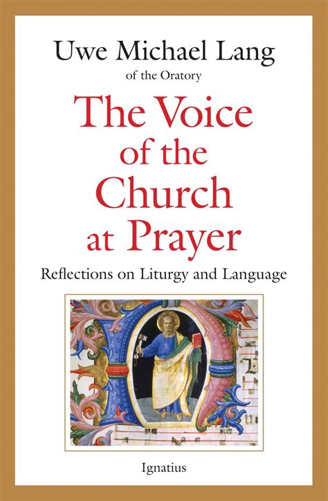 The Voice of the Church at Prayer Reflections on Liturgy and Language Kindle Editon