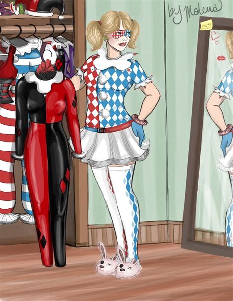 The Wardrobe of a Harley Quinn Seductress