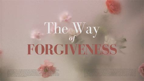 The Way of Forgiveness Epub