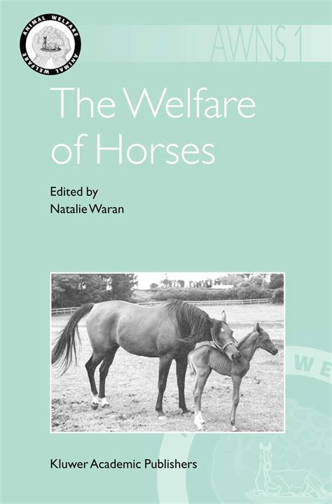 The Welfare of Horses 1st Edition Epub