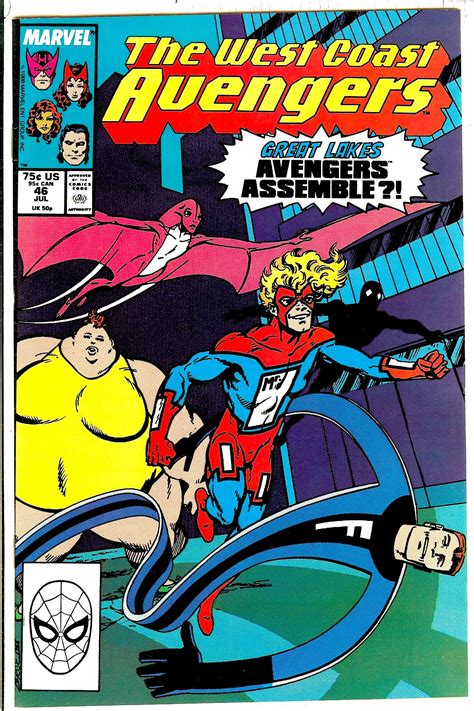The West Coast Avengers 46 Franchise First Appearance of the Great Lakes Avengers Marvel Comics Reader