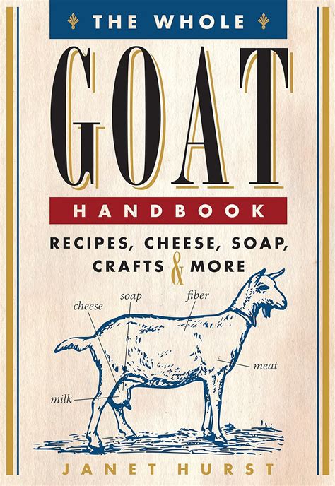 The Whole Goat Handbook Recipes Cheese Soap Crafts and More by Janet Hurst 2013-01-14 Epub