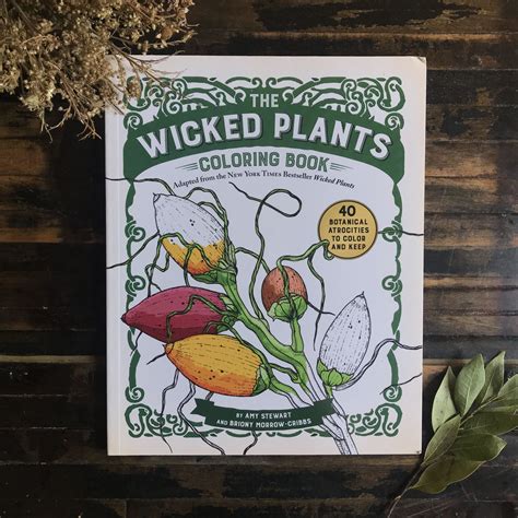 The Wicked Plants Coloring Book Kindle Editon
