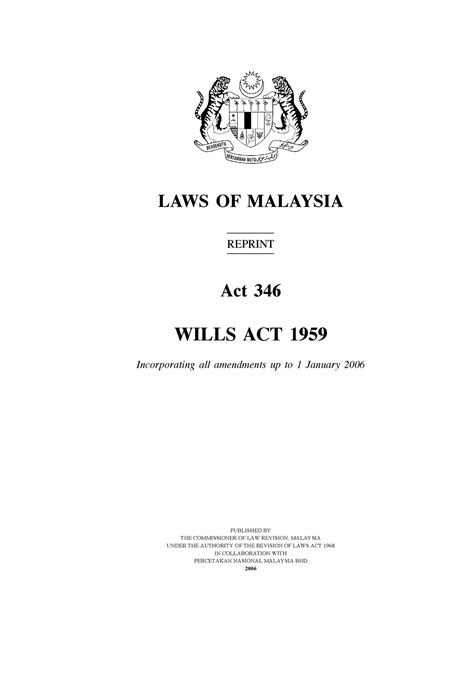 The Wills Act: A Comprehensive Understanding of Will-Making in Singapore