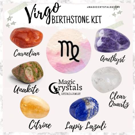 The Wonder of Virgo Crystals: Exploring the Enchanting Gems of August and September