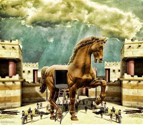 The Wooden Horse of Troy Reader
