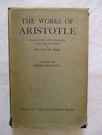 The Works of Aristotle Translated Into English Doc