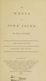 The Works of John Locke Volume 5 Epub