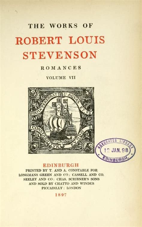 The Works of Robert Louis Stevenson Doc