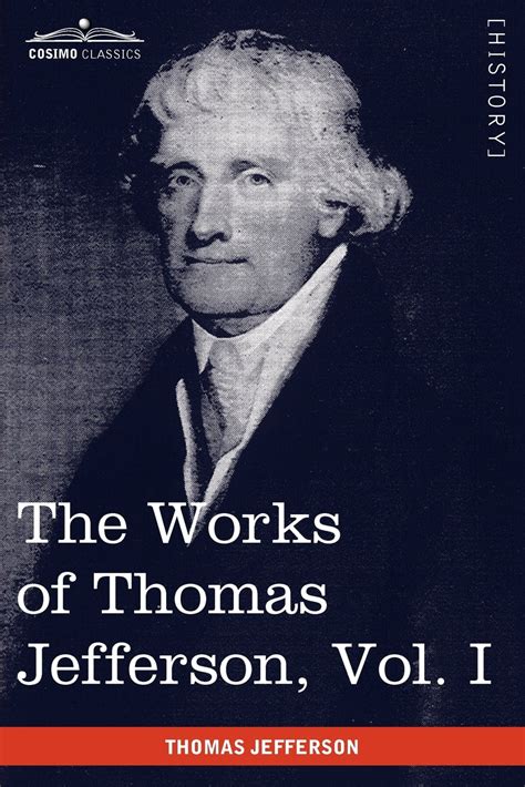 The Works of Thomas Jefferson Vol I in 12 Volumes Autobiography Anas Writings 1760-1770 Reader