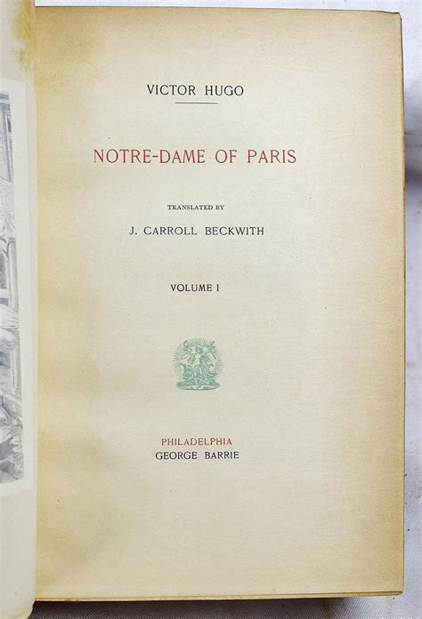 The Works of Victor Hugo Vol 1 Doc