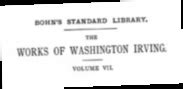 The Works of Washington Irving Volume VII Kindle Editon