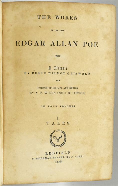 The Works of the Late Edgar Allan Poe Volume 4 Kindle Editon