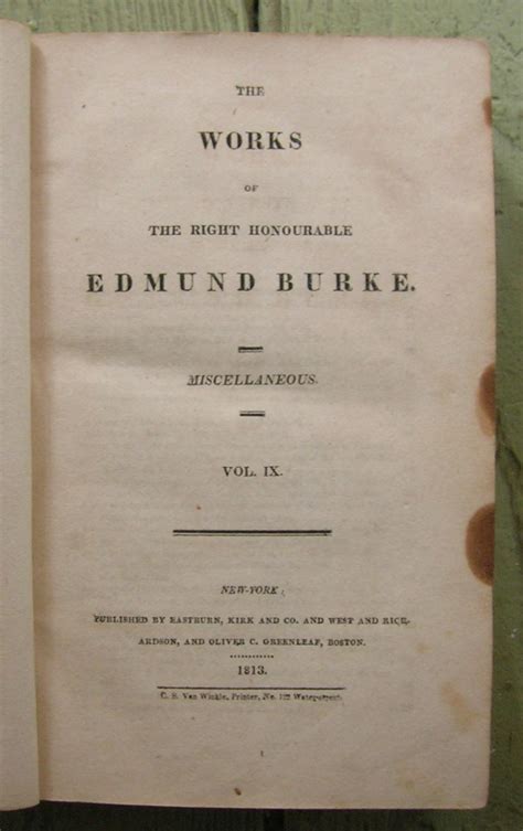 The Works of the Right Honourable Edmund Burke A New Edition Volume 5 PDF