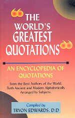 The World's Greatest Quotations An Encyclopedia of Quotations Doc