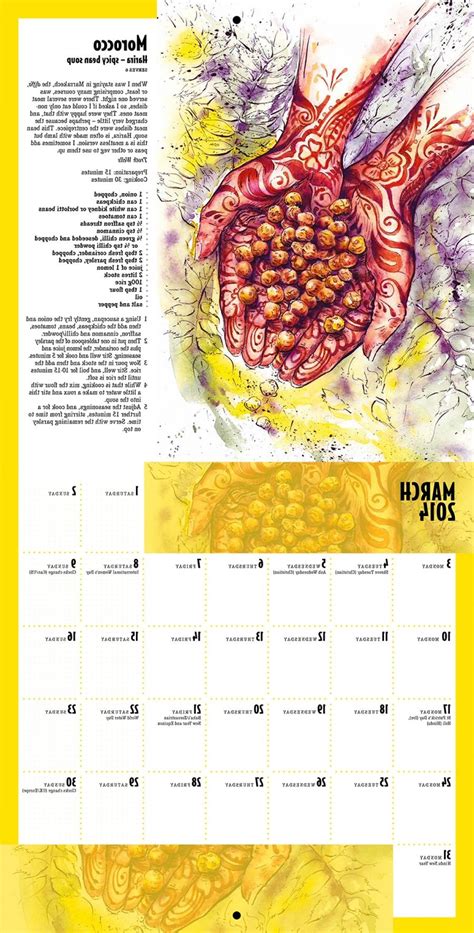 The World in Your Kitchen Calendar 2014 PDF