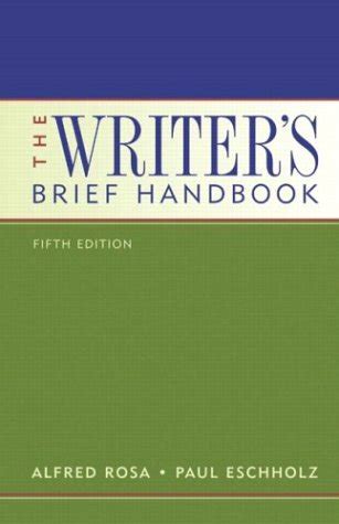 The Writer's Brief Handbook Reader