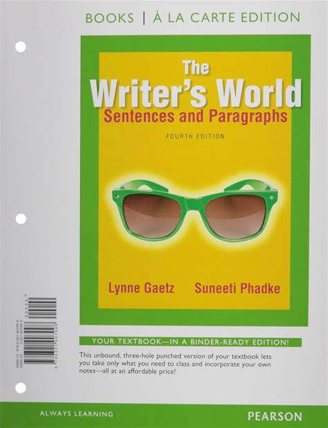 The Writer/s World: Sentences and Paragraphs (4th Edition) Ebook Doc