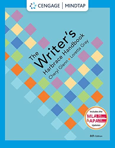 The Writer s Harbrace Handbook 2016 MLA Update MindTap Course List Epub