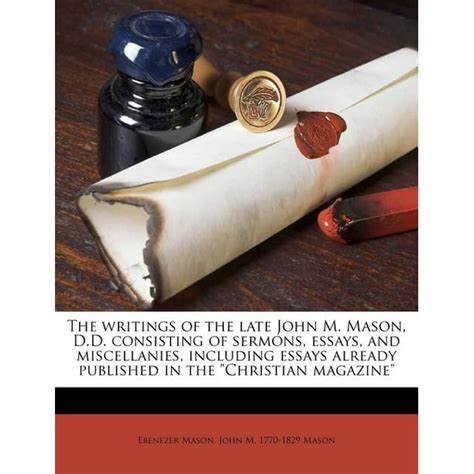 The Writings of the Late John M Mason Volume 3 PDF