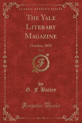 The Yale Literary Magazine (Volume 21 No.1 1855 Oct) Doc