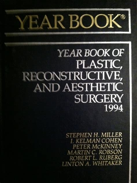 The Year Book Of Plastic, Reconstructive and Aesthetic Surgery 1994 Kindle Editon
