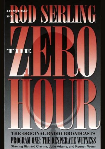 The Zero Hour 01 Program One The Desperate Witness PDF