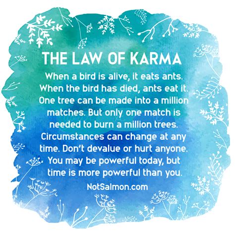 The aim of Karma Karma makes our life sublime Reader