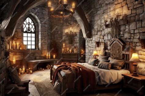 The allure of castle bedrooms