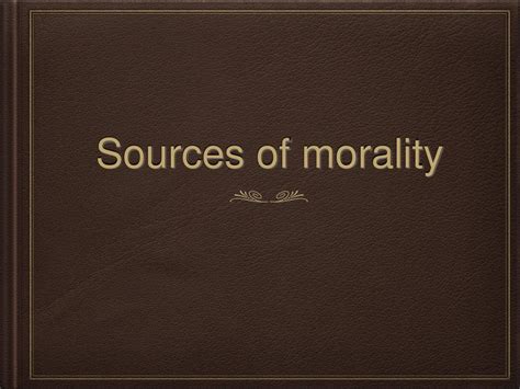 The basic of morality Primary Source Edition Doc